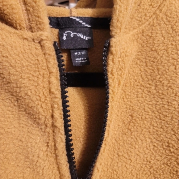 Art Class Girls Pullover Hoodie Sweater Sz 6/7 Cozy Comfy Pockets Khaki Winter - Picture 4 of 8